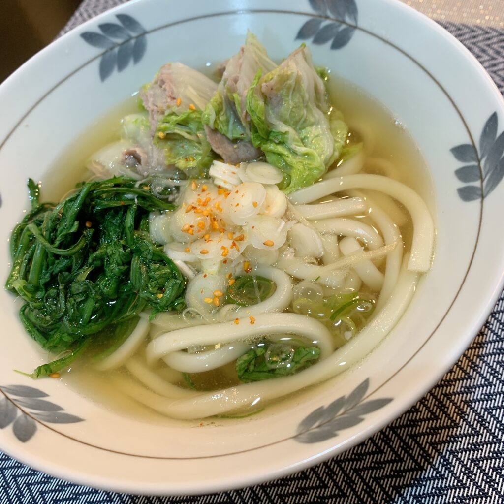 アレンジうどん