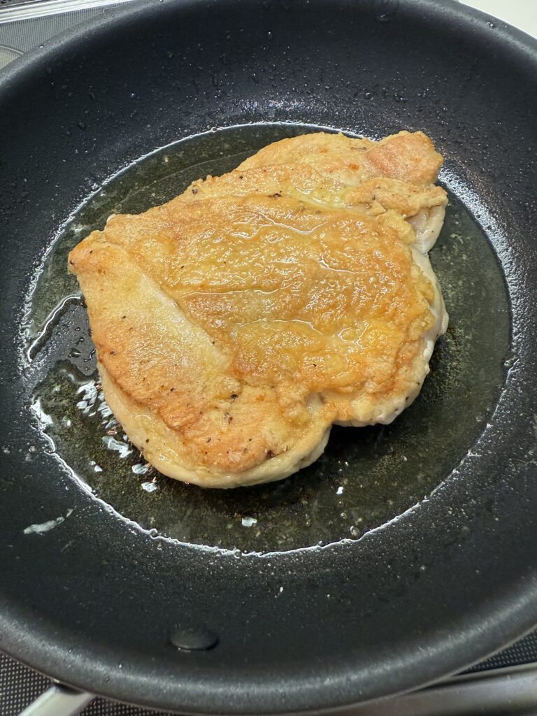 鶏むね肉のソテー4-2