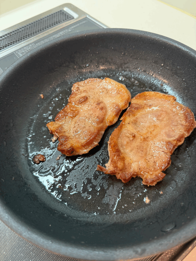 豚肉のソテー3