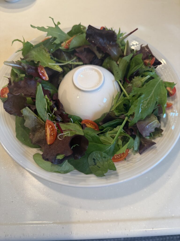 リースサラダ土台